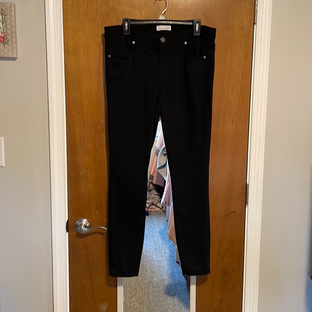 Loft Black Straight Leg Pants